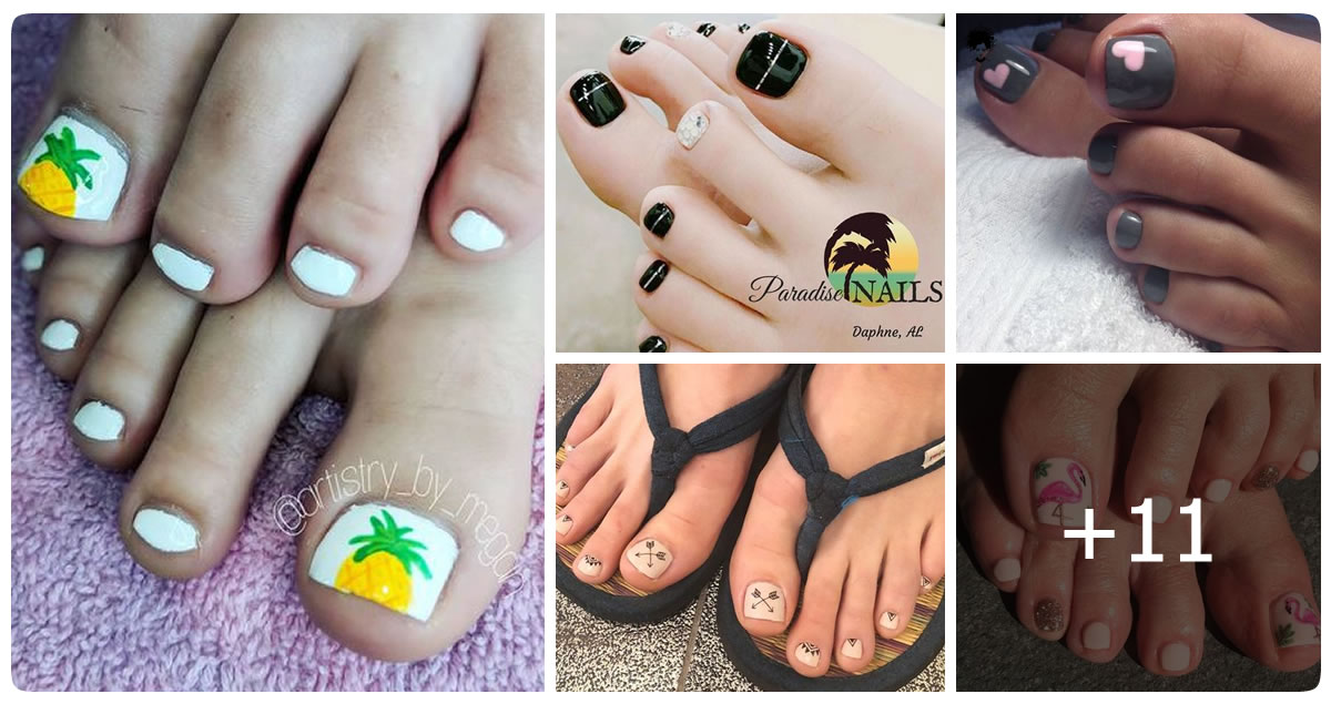 11 Toenail Designs That Make Having Feet More Fun Explore Trending