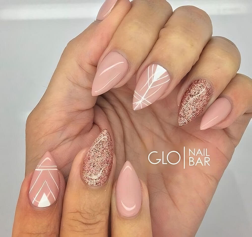 30 Gorgeous Mountain Peak Nails For Charming Girls - 213