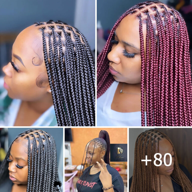 Knotless Braids Hairstyles 2024 (39) – Explore Trending