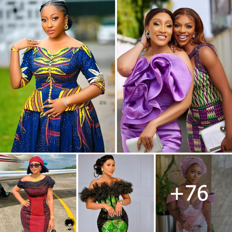 Ankara Styles 2024 Latest Stunning Gown Styles For Ladies. (32 ...