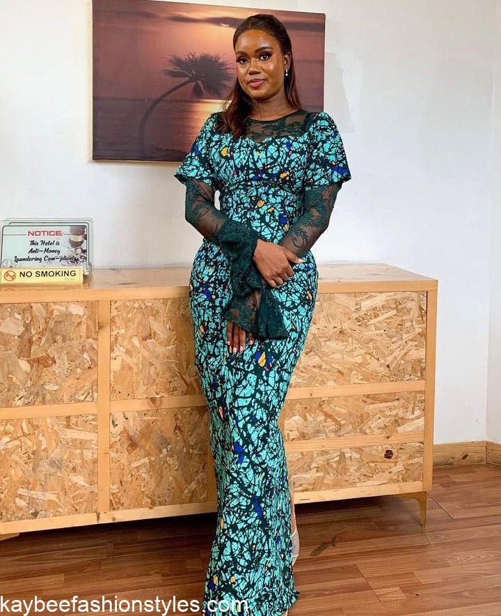 Best Ankara Long Gown Styles for Ladies