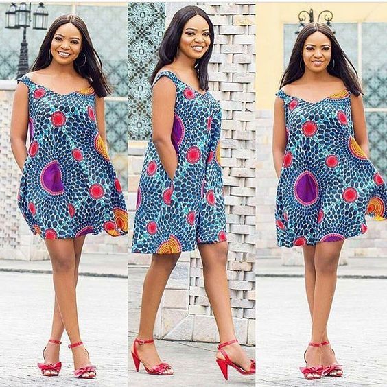 Ankara Tunic Dress For Ladies In 2020